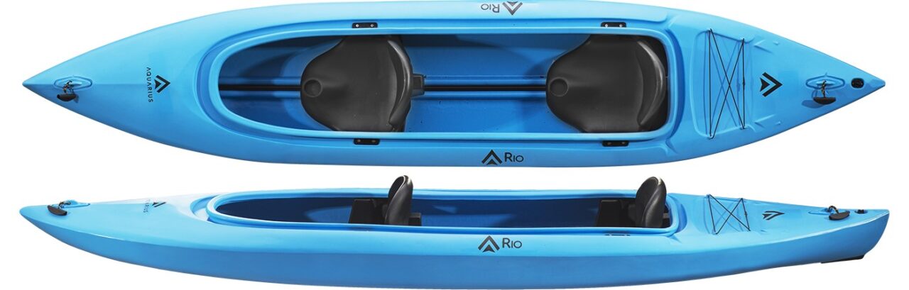 Kajak polietylenowy 2-osobowy model RIO