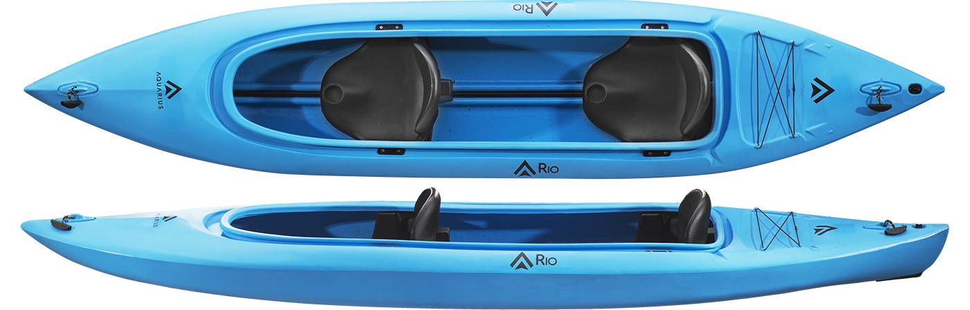 Kajak polietylenowy 2-osobowy model RIO